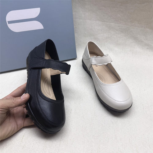 comely/康莉正品撤柜舒适软底软面圆头玛丽珍女鞋春新款牛皮单鞋