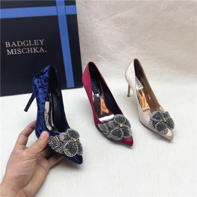 BadgleyMischka撤柜正品婚宴鞋