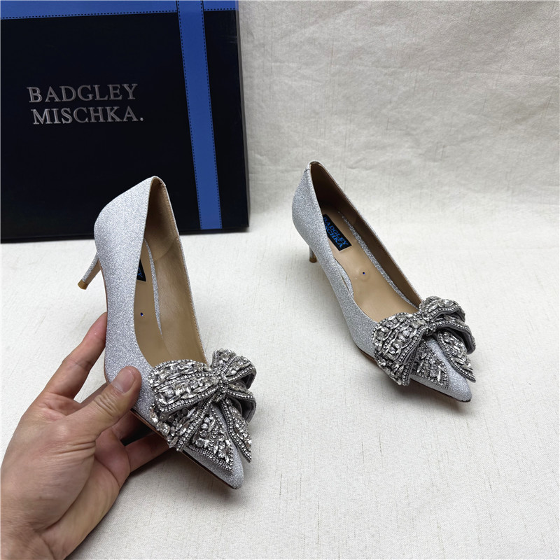 BadgleyMischka撤柜正品婚宴鞋