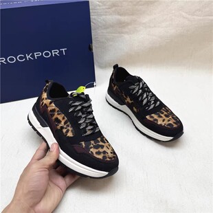 Rockport/乐步撤柜正品女鞋厚度拼色防滑系带休闲透气舒适运动鞋M