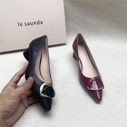 lesaunda/莱尔斯丹正品真皮女鞋