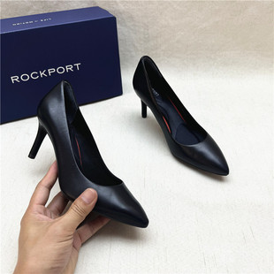 尖头通勤上班白领高跟久站不累脚单鞋 女鞋 乐步撤柜正品 Rockport