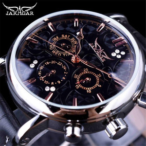 jaragar新品热卖 机械手表 男款时尚休闲全自动机械手表