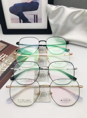 哥拓普眼镜架 levelnine/休闲商务超轻钛潮流文艺眼镜框 LV-87135