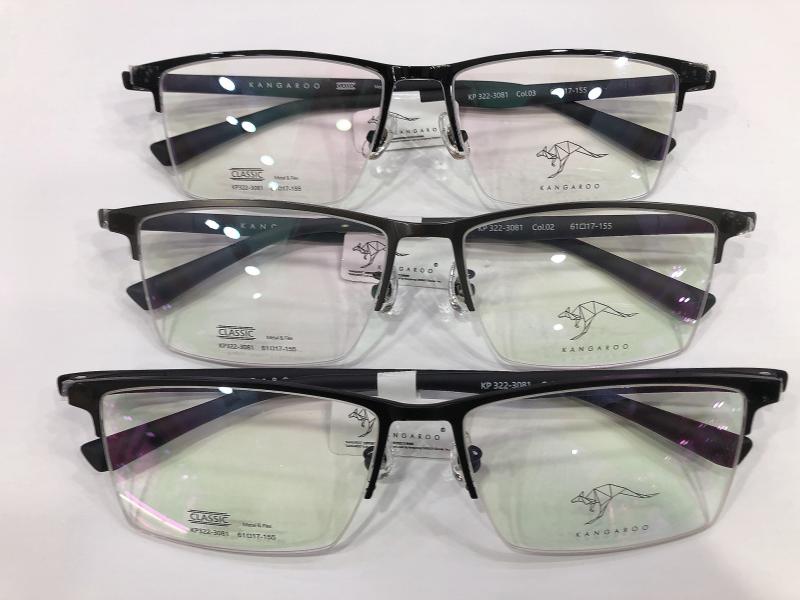 袋鼠眼镜架 近视偏光镜夜视镜3D夹片超宽功能眼镜框 KP322-3081