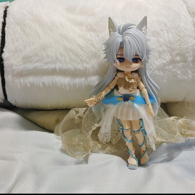 崩坏星穹铁道神厄长发 ob11娃头定制脸娃头发定制可拆树脂gsc