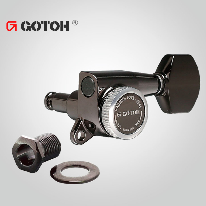 日产GOTOH木电吉他锁弦钮轴上卷弦器琴头手柄 SG381多款现货