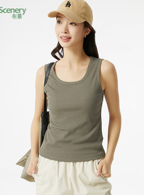 布景女装夏季新品小背心