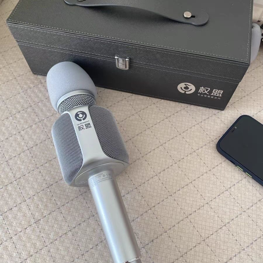 权盟 R2新款炫声麦直播话筒音响一体手机蓝牙家用户外k歌神器