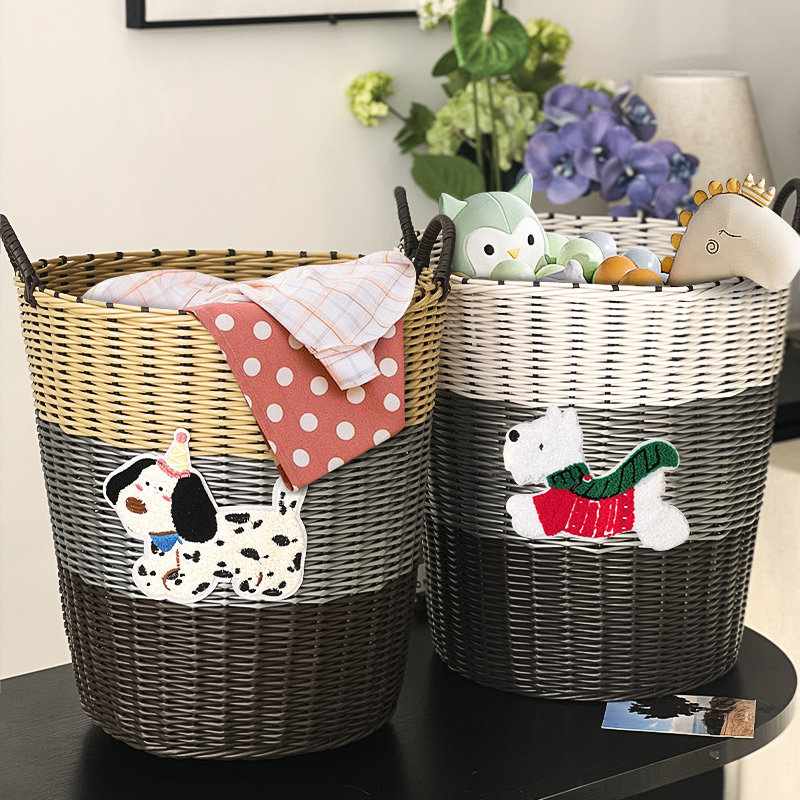 脏衣篓网红脏衣篮家用大容量藤编衣服收纳筐卫生间洗衣篮收纳神器,收纳整理,脏衣篮,淘宝优惠券,粉丝福利购,淘宝优惠卷