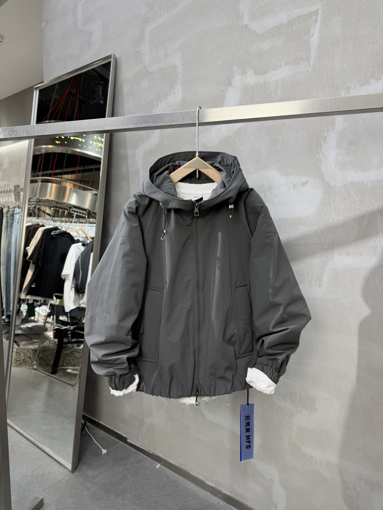 二棉2025冬季新款男士夹克棉服时尚百搭休闲外套男装潮流男衣服潮