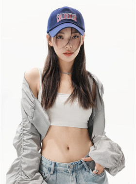 遮阳棒球帽刺绣防晒鸭舌帽男女