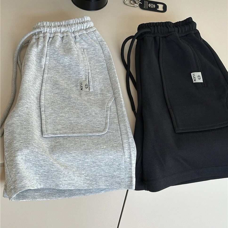 波拉童装2026夏装夏款儿童短裤韩版男童女童休闲运动卫裤中大童五