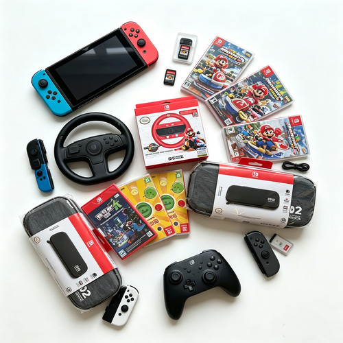 任天堂游戏机配件 switch2配件 正版配件区