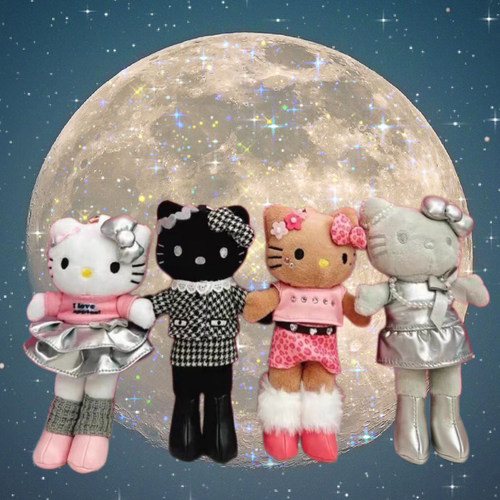台湾限定款 hellokitty玩偶公仔挂件玩偶凯蒂猫毛绒饰品包包挂饰