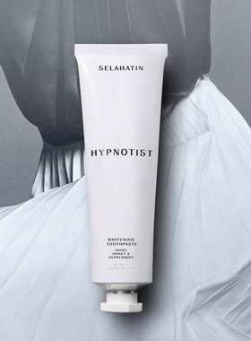 selahatin北欧美白牙膏白色清新护龈敏感去渍含氟薄荷香现货包邮