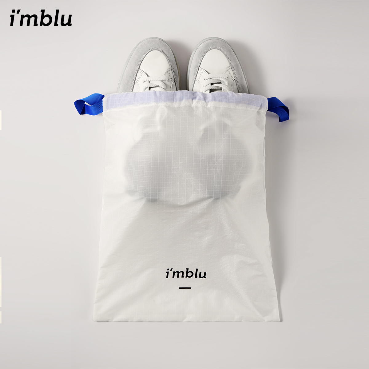 再生尼龙收纳袋imblu抽绳袋轻薄