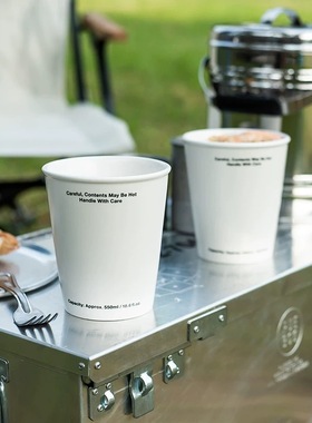 日本PUEBCO创意礼物简约一次性纸杯造型陶瓷拉面杯