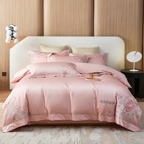 婚庆床上用品刺绣四件套