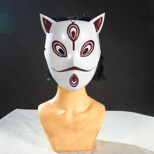 火影神秘忍者漩涡面麻火影cos道具鸣人树脂带土变装面具