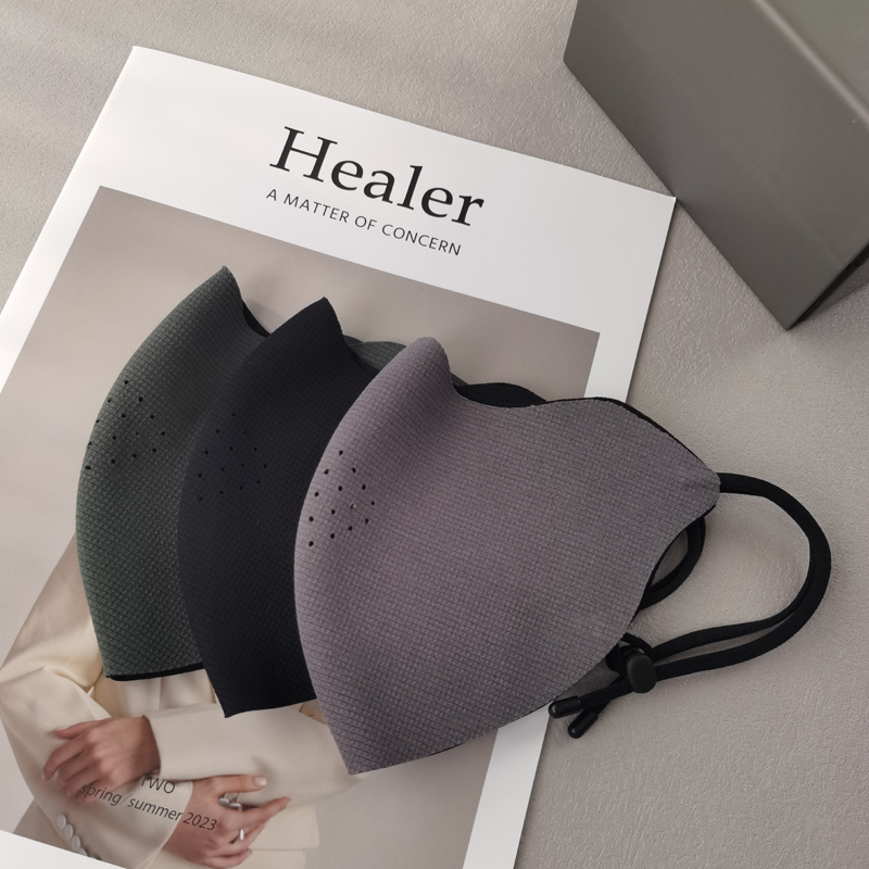 双面自发热暖绒软骨支撑口罩