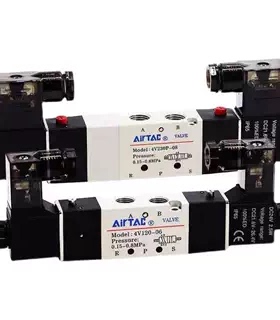 亚德客电磁阀4V230C-08B/DC24V/4V330C-10B/4V430C-15B/4V130C-06