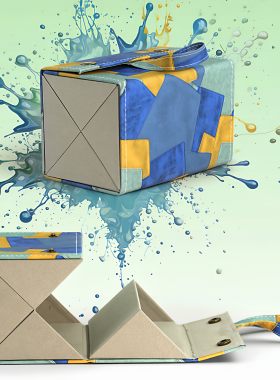 胡彦斌同款多格折叠收纳盒