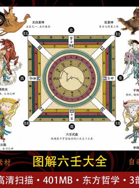 图解六壬大全占法及神煞吉凶占断毕法赋三卷东方传统哲学电子版