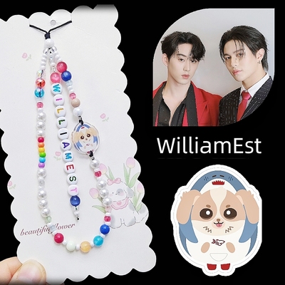 williamest威廉小鲨鱼GMM娃娃亚克力手机链饭制他泰cp应援挂件