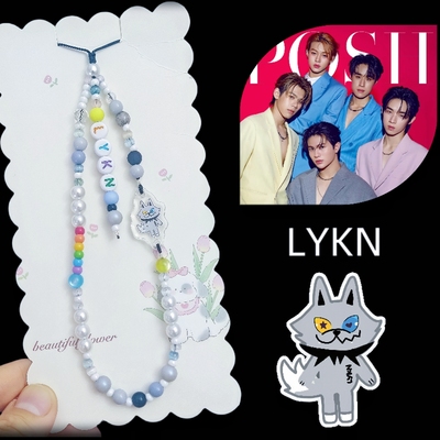 LYKN娃娃gmm亚克力手机链饭制diy泰国男团应援挂件