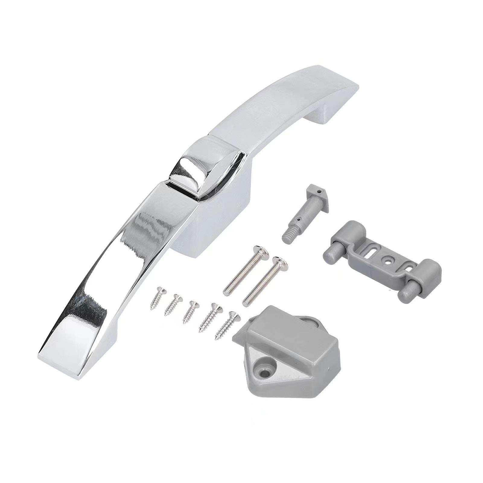 FC03-128房车拉手锁 吊柜门拉手锁 游艇 房车锁 按钮锁 RV lock