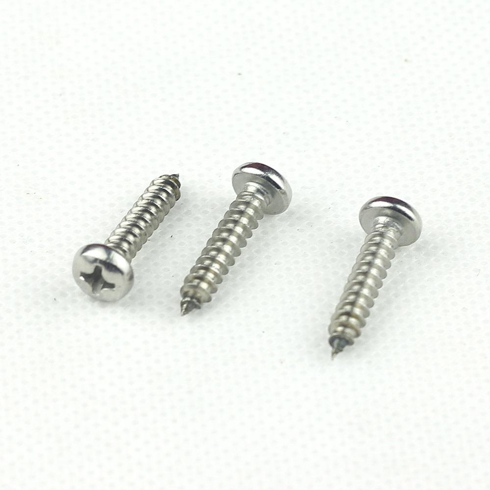 ST3.9不锈钢201十字槽盘头自攻螺钉 大盘头自攻螺丝GB845-85