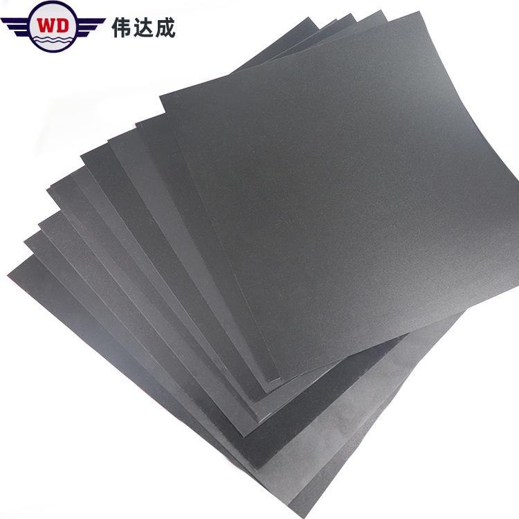 0.5黑色pvc卷材片材全新料分切冲型印刷吊牌挂钩pvc黑色胶板