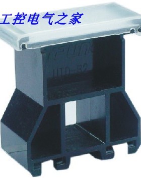 UTD-B2 黑色 标号座 UPUN 端子标记座 上海友邦电气 标识座