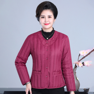 打底内恤妈妈装 反季 短款 轻薄羽绒服内胆女超薄羽绒内搭中老年大码