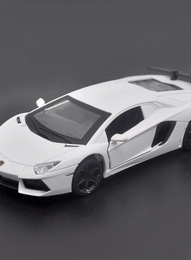 1:32适用兰博基尼LP740合金汽车模型仿真轿车声光玩具收藏摆件