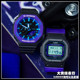 CASIO卡西欧G 5600THS 2100 SHOCK黑紫色双表带运动手表DW