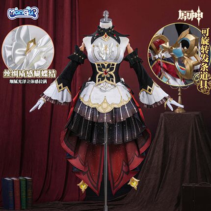 非定金 漫骨原神木偶桑多涅cos服愚人众执行官游戏cosplay女服装