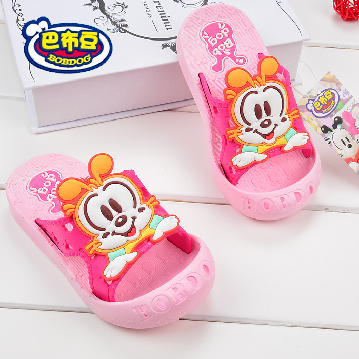 Chaussons enfants en autre pour été - semelle caoutchouc antidérapant - Ref 986421 Image 3