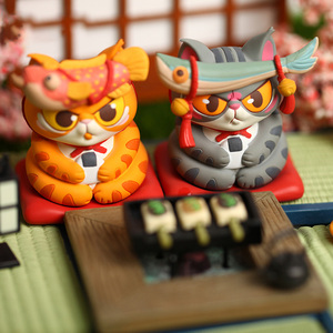 正版52toys 泡面猫 头顶有粮 第一弹盲盒 潮玩 手办摆件玩具