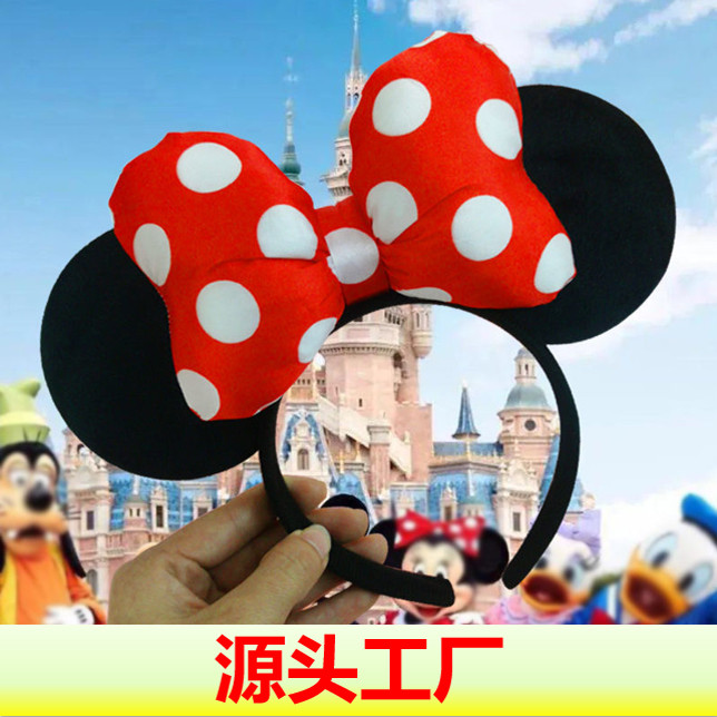 情侣头箍蝴蝶结头饰去迪士尼游玩发箍迪斯尼拍照发饰发卡儿童女生