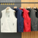 秋冬新款 冲锋衣马甲男女三防无袖 夹克坎肩立领拉链背心运动轻户外