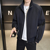 模特2026春装新款立领夹克衫5838P125卡其可穿到200斤，男装夹克，电商D227