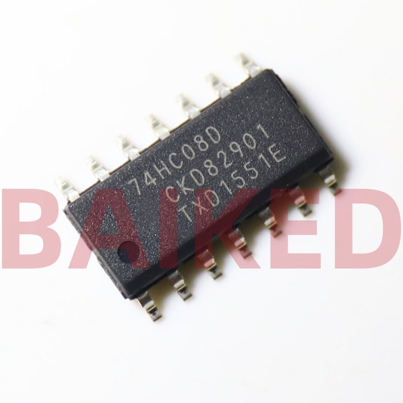 74HC08D SOIC-14 贴片 与门 IC 逻辑芯片 4通道 逻辑门 进口SOP14