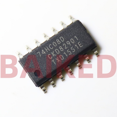 74HC08D SOIC-14 贴片 与门 IC 逻辑芯片 4通道 逻辑门 进口SOP14