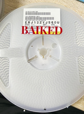 ERJ12ZYJ560U 印记560 56R 56OHM 5% 3/4W 2010 汽车级 AEC-Q 200