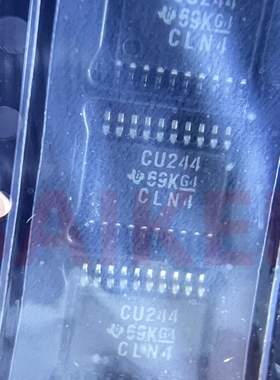 TI CU244 TSSOP-20 贴片 SN74CBT3244PWR 总线开关4x1:1 逻辑IC