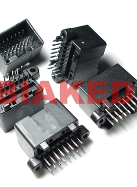 矩形连接器 针座 公插针 174975-2 16位 连接器  2.50mm 16PIN