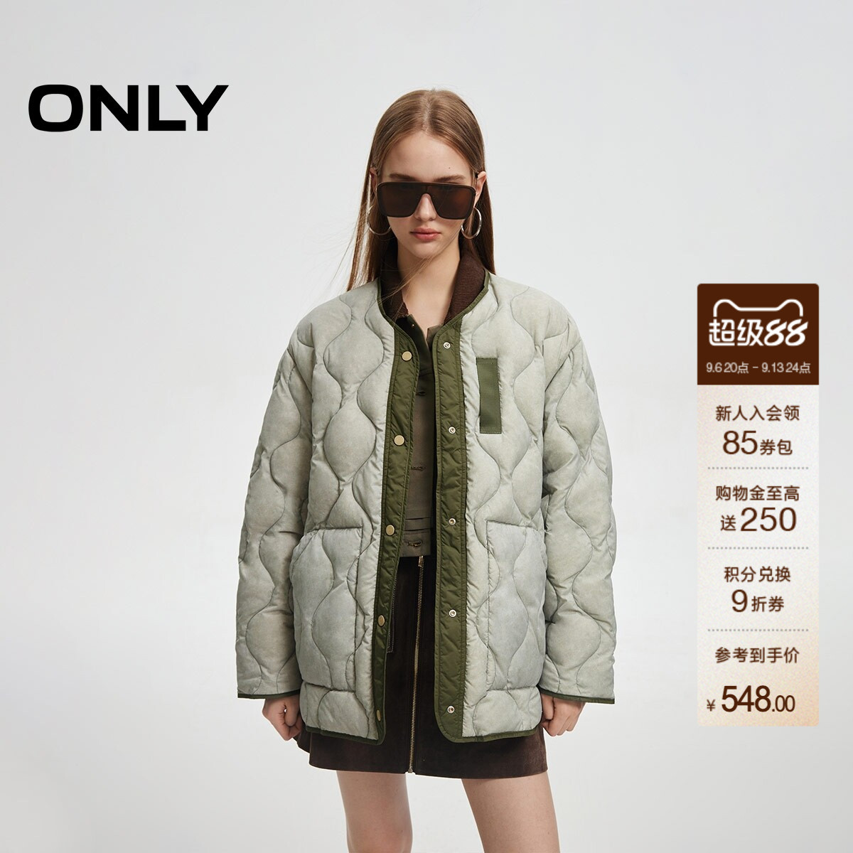 ONLY90白鸭绒羽绒服