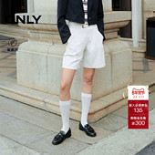 ONLY2026春季 女 牛仔裤 新款 简洁大方宽松显瘦随性A字纯色高腰中裤